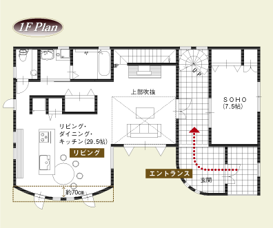 1F plan�@���ʐ}